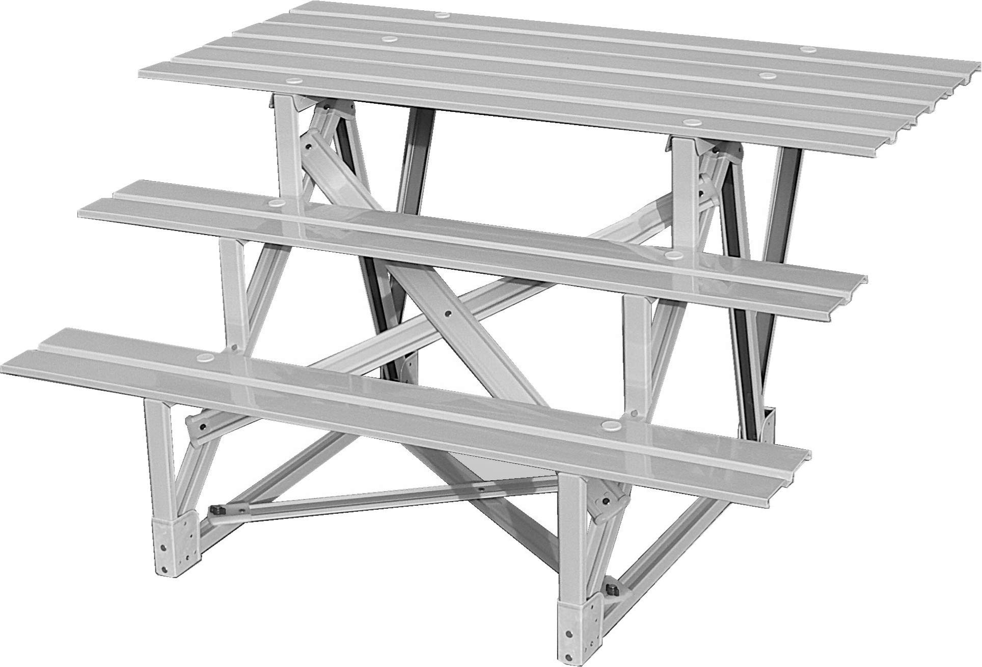 Amazon | 30号 間口90cm 三段 スチール製 ひな壇 （普及タイプ